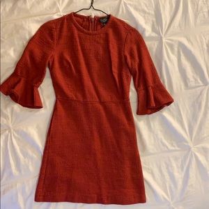 Top Shop Red dress!! With pockets!